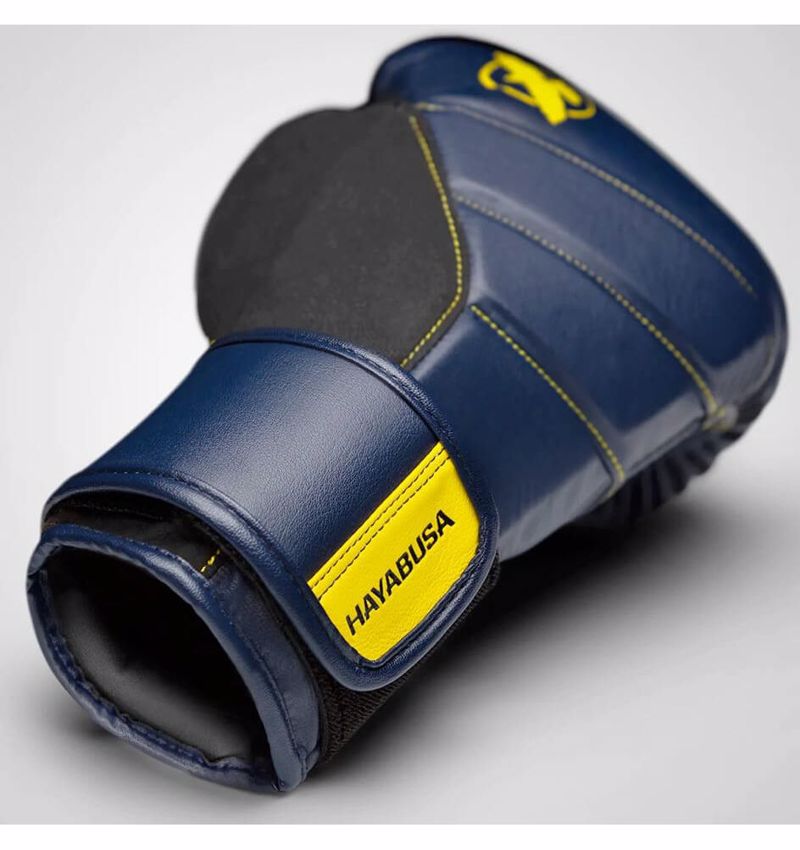 Hayabusa T3 Boxing Gloves -navy/yellow